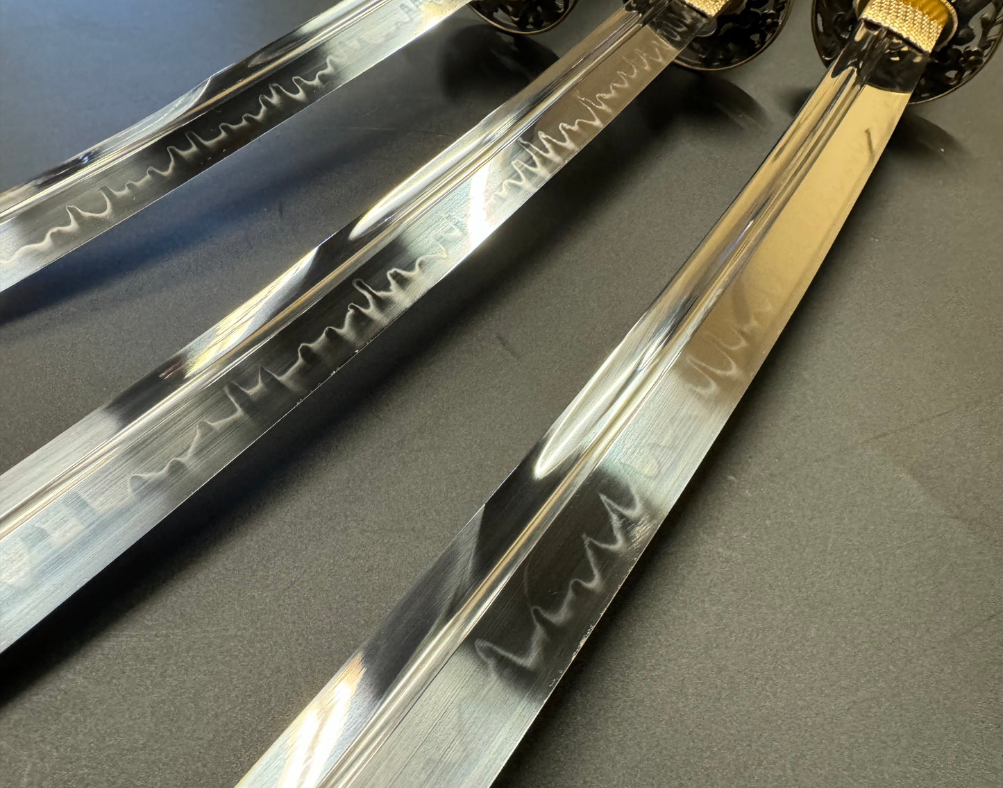 MADE TO ORDER Phoenix Arms 3-Sword Set - Spring bamboo Naginata Naoshi T10
