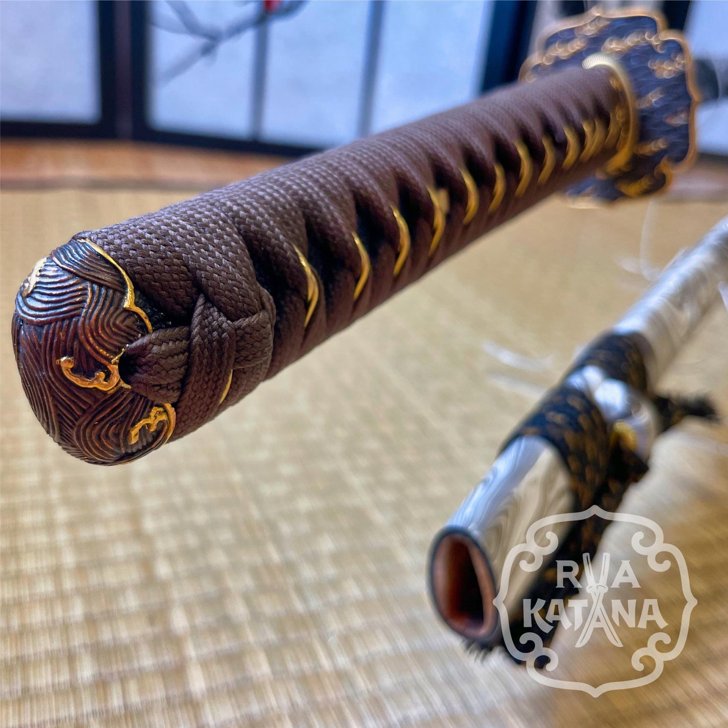 Storm Surge "Arashi" Katana - T10 Tsunami Hamon