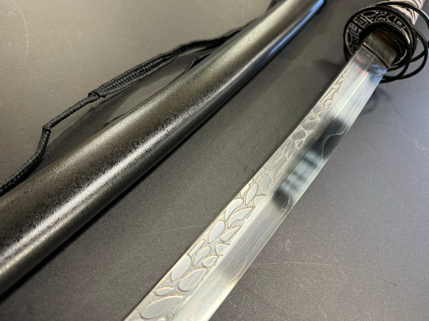 Phoenix Arms Elden Ring Moonveil Katana folded steel Clay Tempered