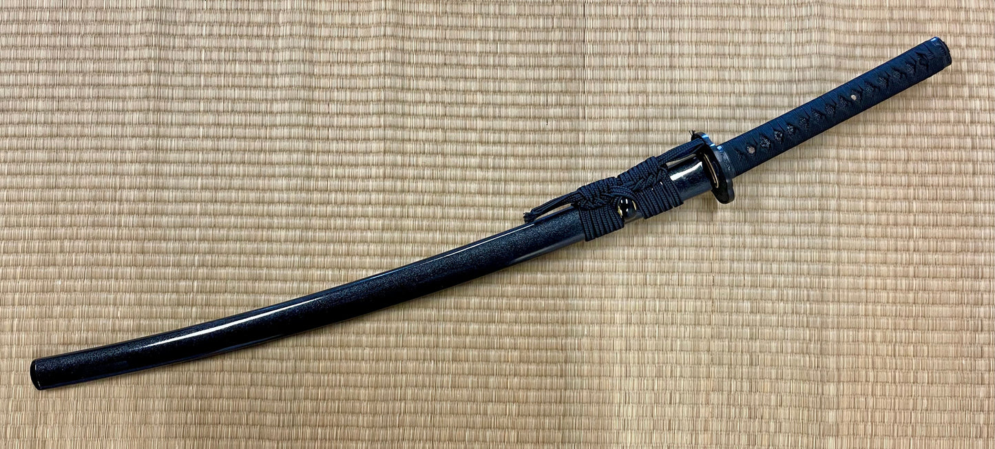 Moritaka Razor Black Imperial Katana - T10 Clay Tempered