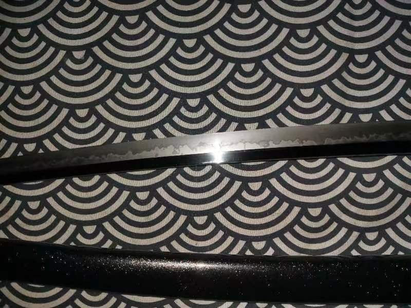 Cloudhammer Katana - Hidden Dragon, Dragon Sakura - sx105v Japanese Tool Steel - Ko-Choji Hamon