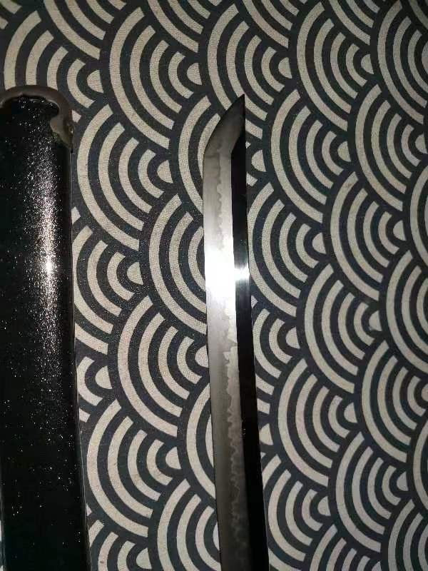 Cloudhammer Katana - Hidden Dragon, Dragon Sakura - sx105v Japanese Tool Steel - Ko-Choji Hamon