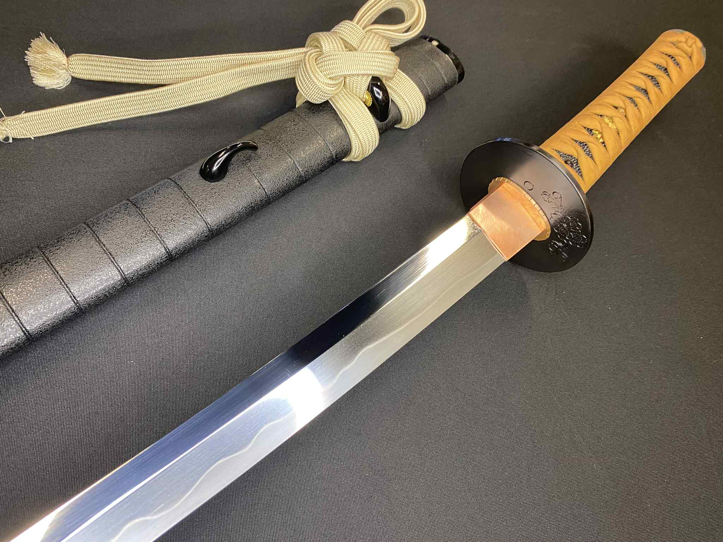 MASTERWORK Phoenix Armory Wakizashi - Autumn Twilight Folded Tamahagane/Orishigane, Clay Tempered