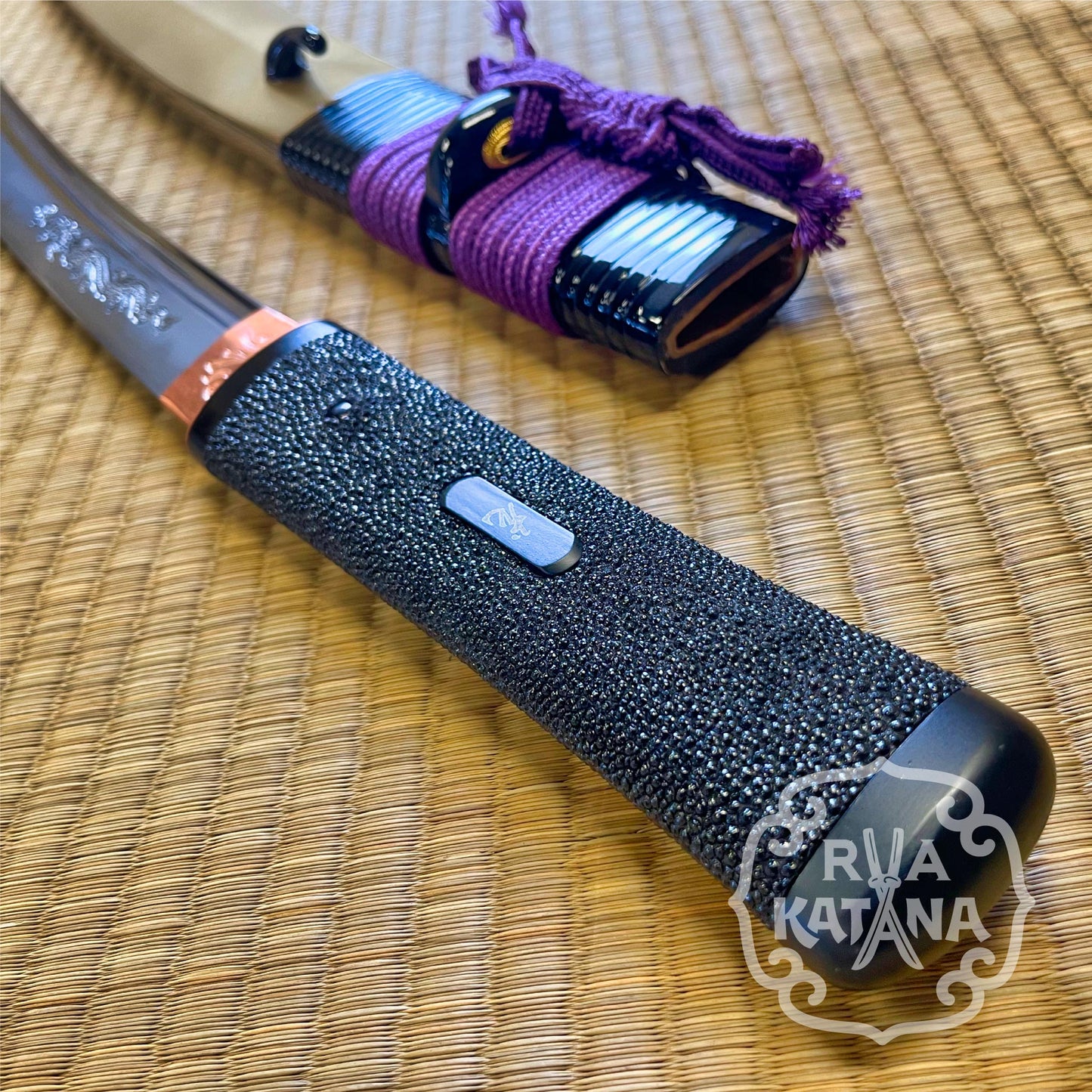 Legacy Blades Osoraku Aikuchi Honsanmai Wakizashi with Horimono