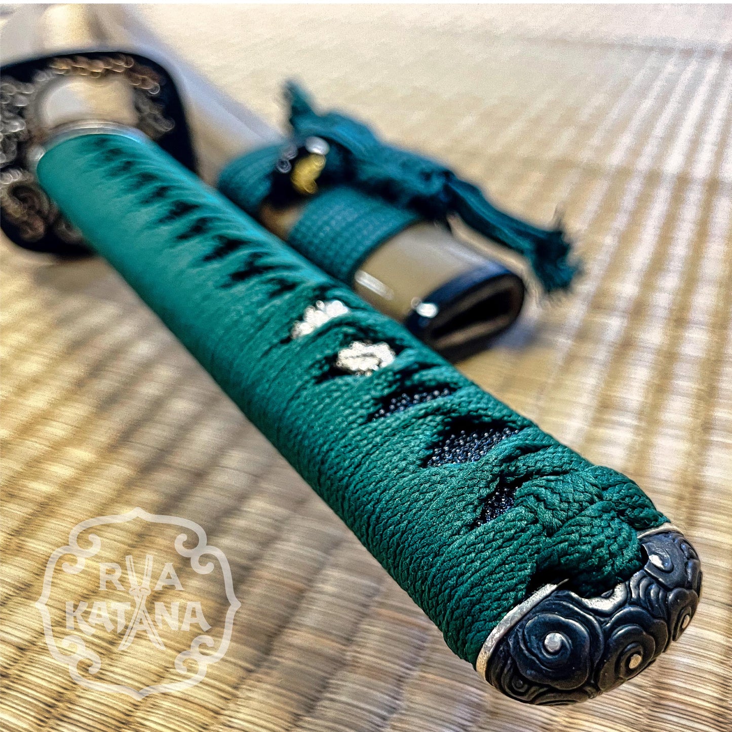 Legacy Blades Green Scholar O-Katana - Choji Hamon, Koshi Sori 1095