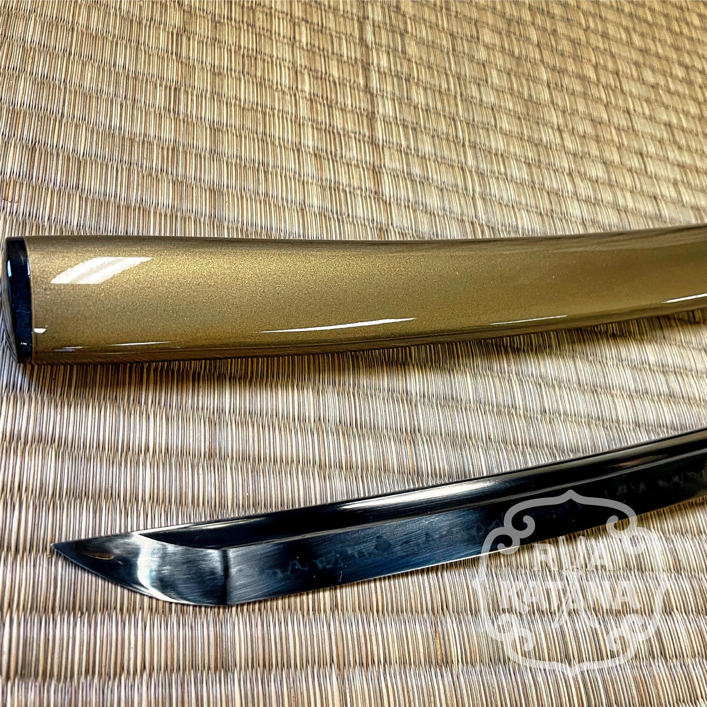 Legacy Blades Blue Scholar Dragon O-Katana - Choji Hamon, Koshi Sori 1095