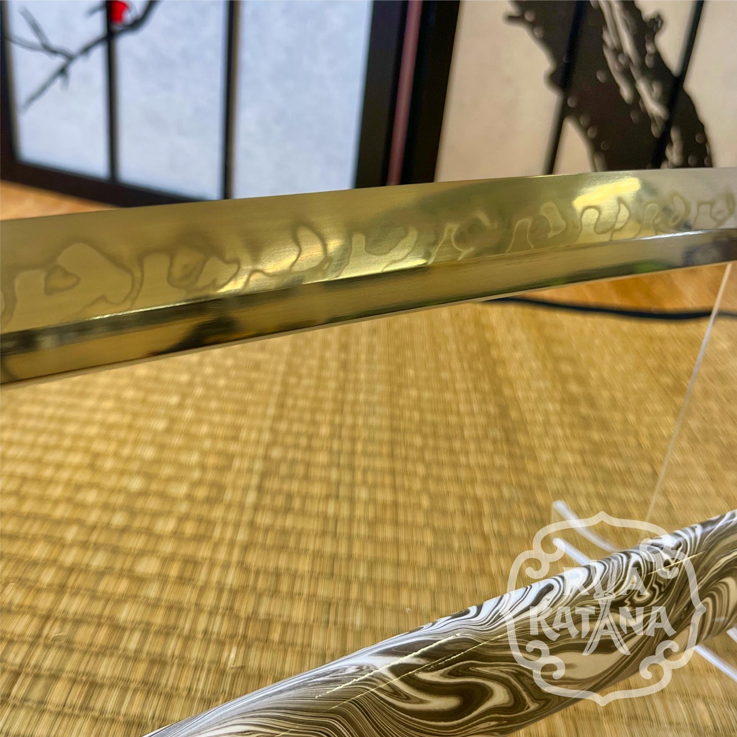 Storm Surge "Arashi" Katana - T10 Tsunami Hamon