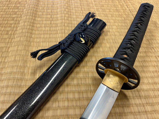Moritaka Razor Carbon Cross Katana - T10 Clay-Tempered Hadori Polish