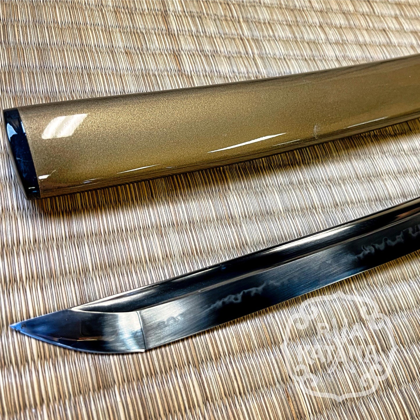 Legacy Blades Green Scholar O-Katana - Choji Hamon, Koshi Sori 1095