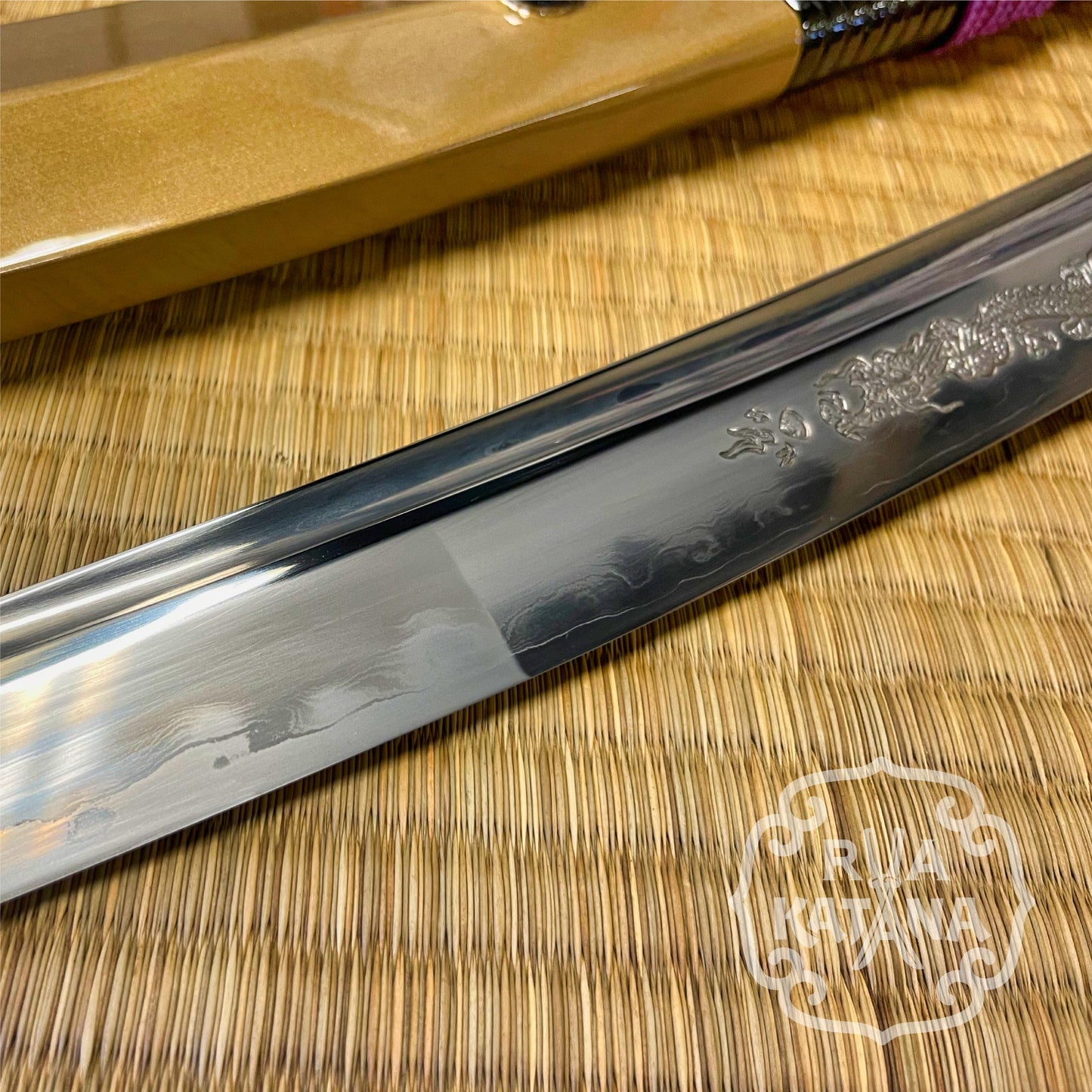 Legacy Blades Osoraku Aikuchi Honsanmai Wakizashi with Horimono