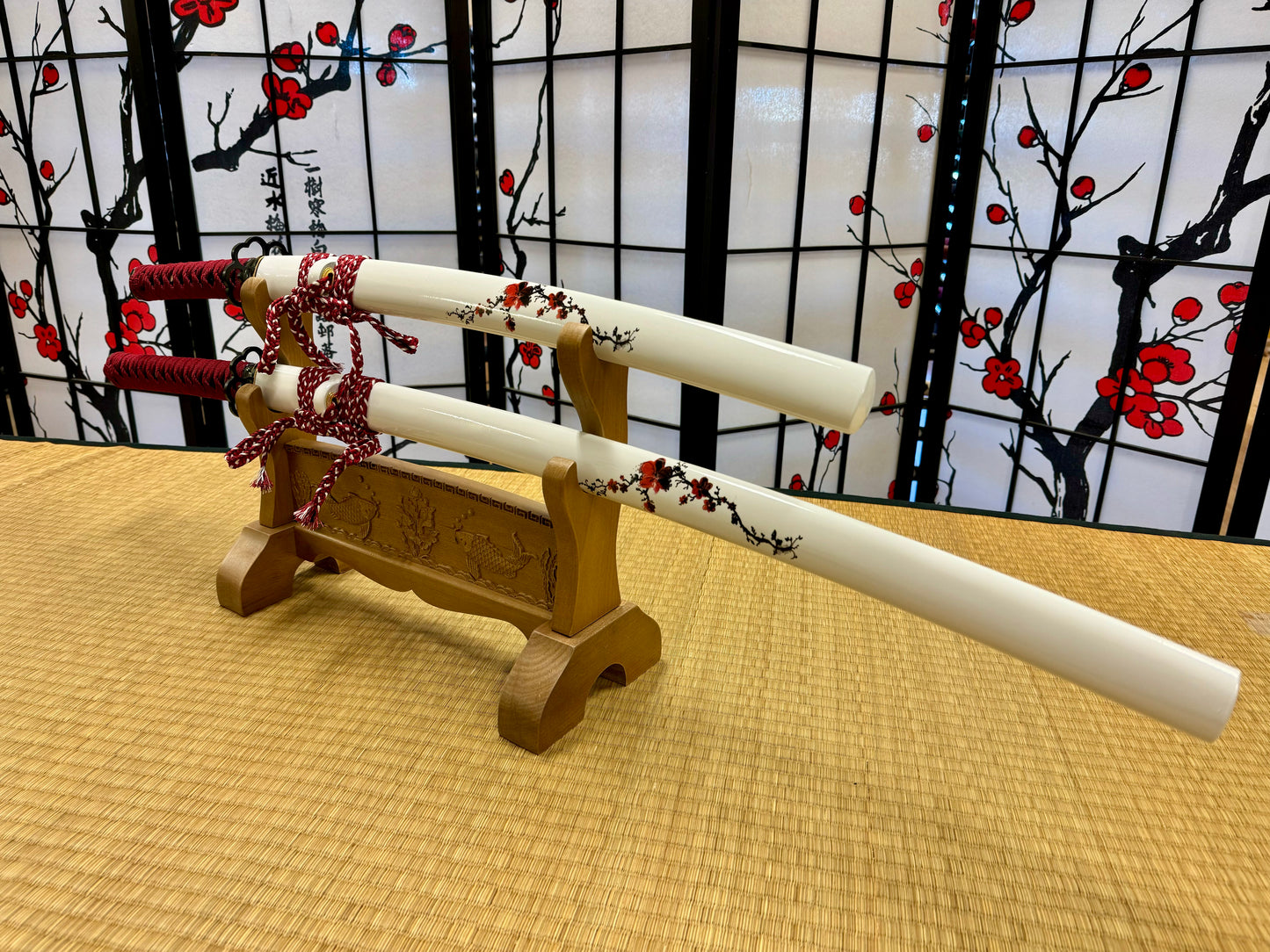 Phoenix Arms Sword Stand - Carp Theme - Tier Options