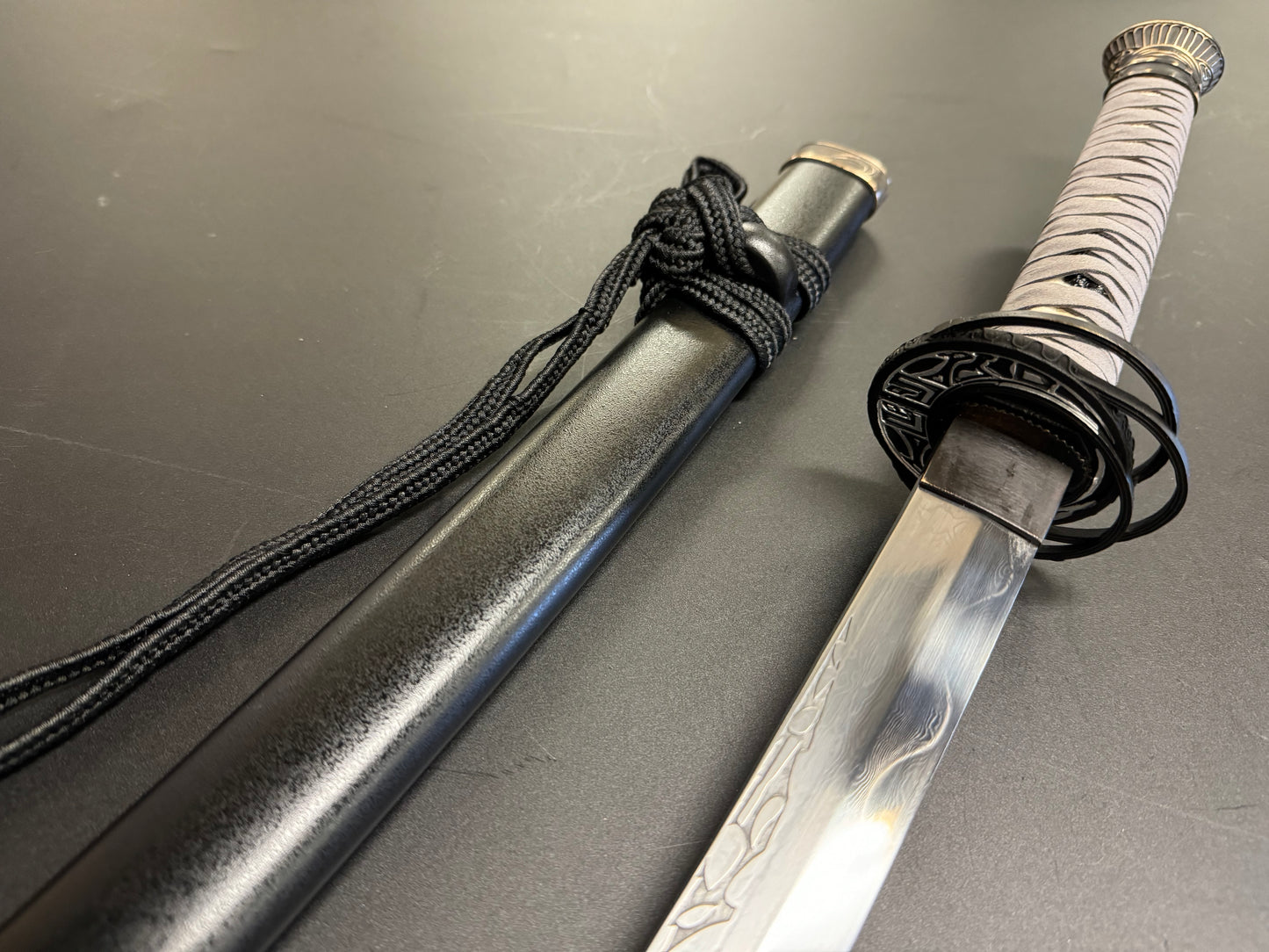 Phoenix Arms Elden Ring Moonveil Katana folded steel Clay Tempered