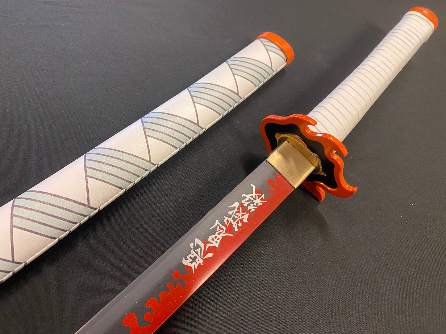 Katana - 1045 Steel, Demon Slayer Rengoku