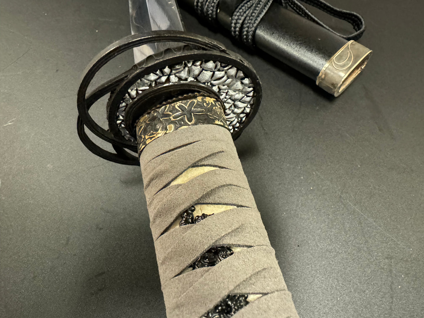 Phoenix Arms Elden Ring Moonveil Katana folded steel Clay Tempered