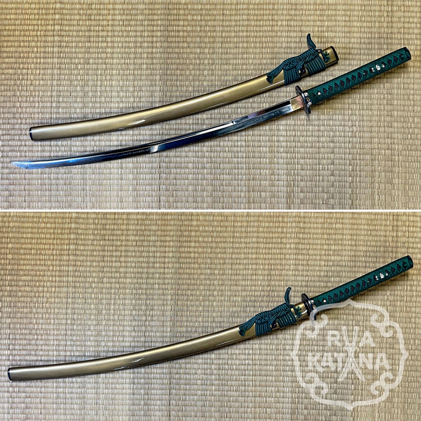 Legacy Blades Reaper O-Katana - Forest Tiger - Choji Hamon, Koshi Sori 1095