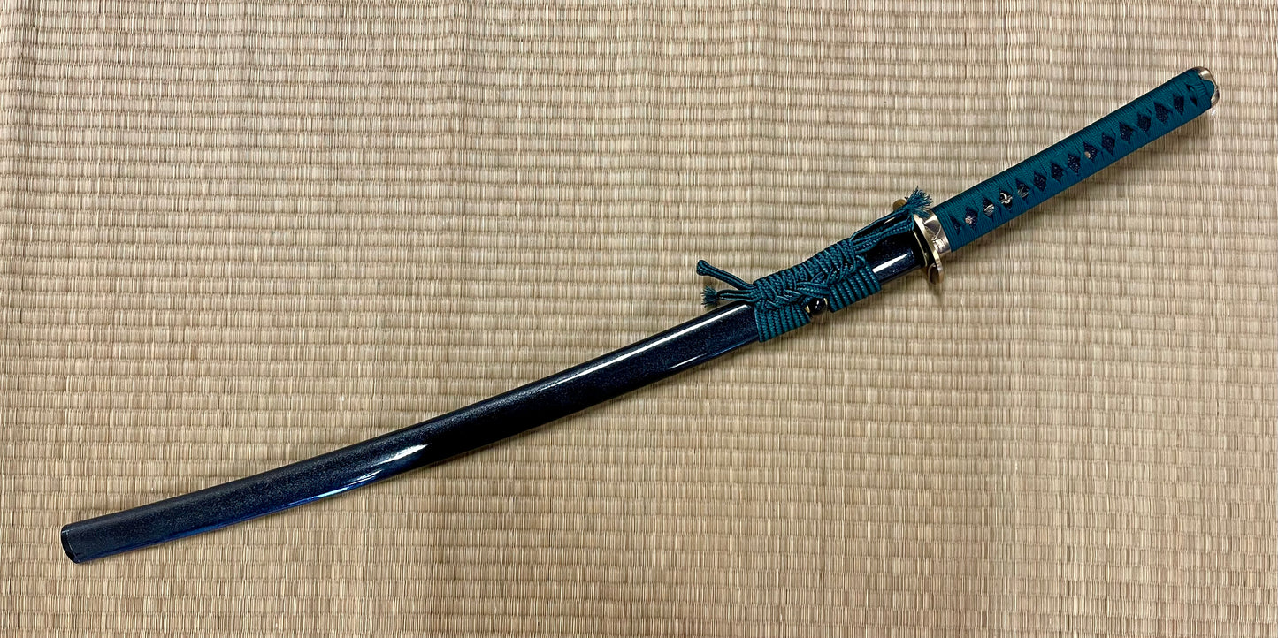 Moritaka Razor Jade Dragonfly Katana - Clay Tempered T10, Hadori Polish
