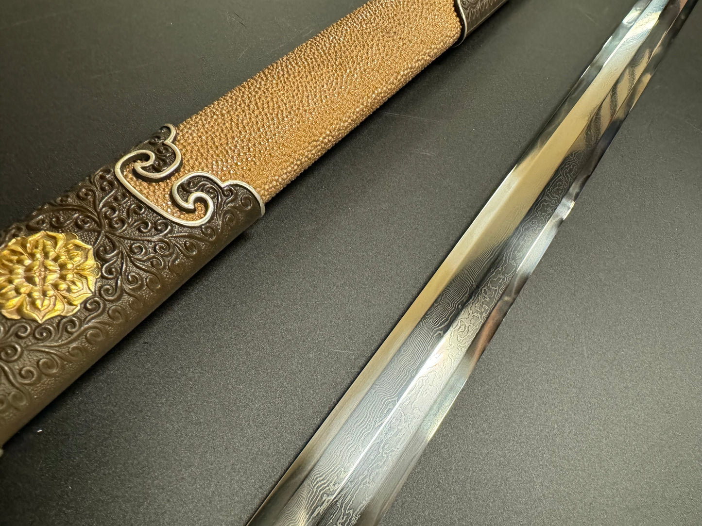 Phoenix Arms Jian - Tang Dynasty Clay-tempered Folded Steel