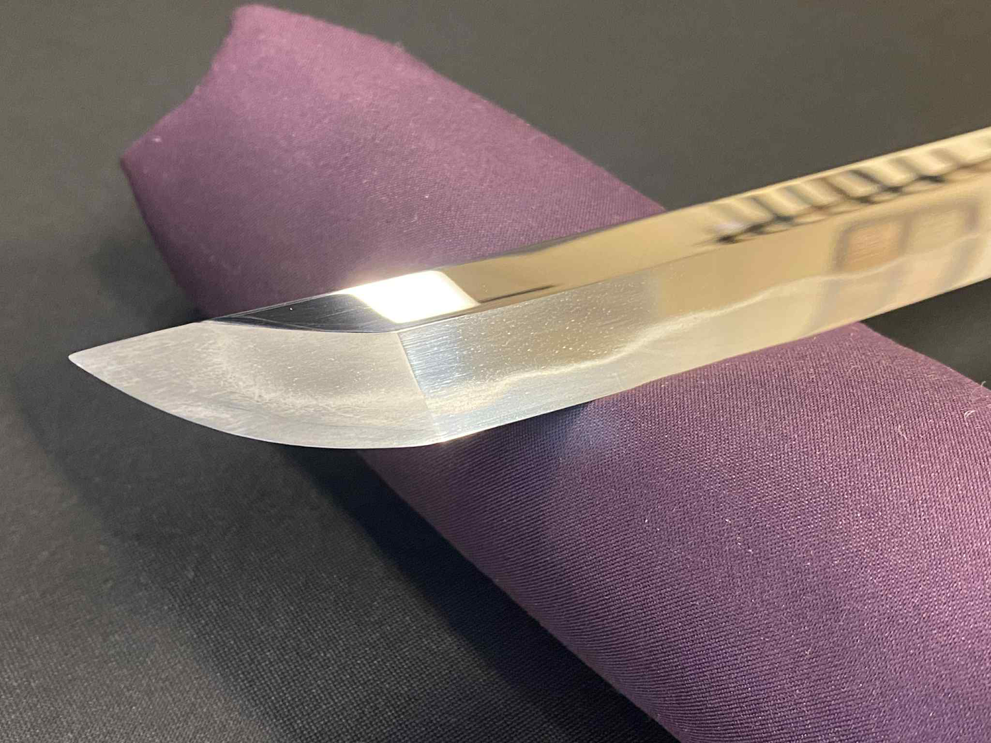MASTERWORK Phoenix Armory Wakizashi - Autumn Twilight Folded Tamahagane/Orishigane, Clay Tempered