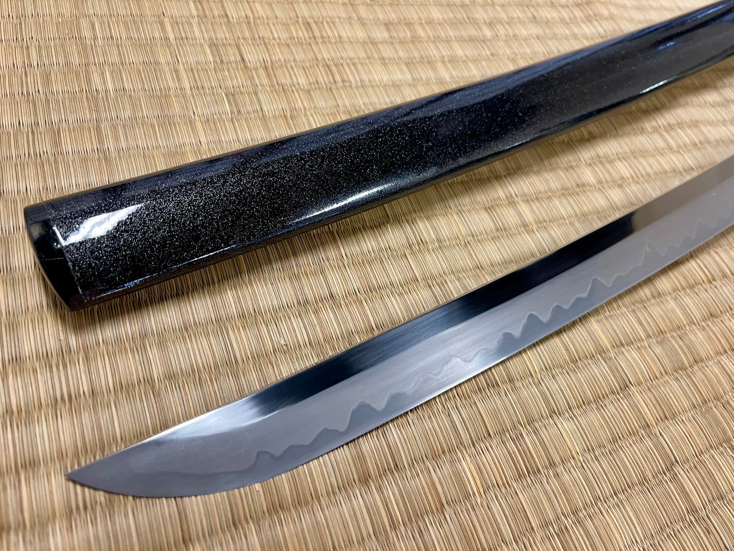 Moritaka Razor Jade Dragonfly Katana - Clay Tempered T10, Hadori Polish