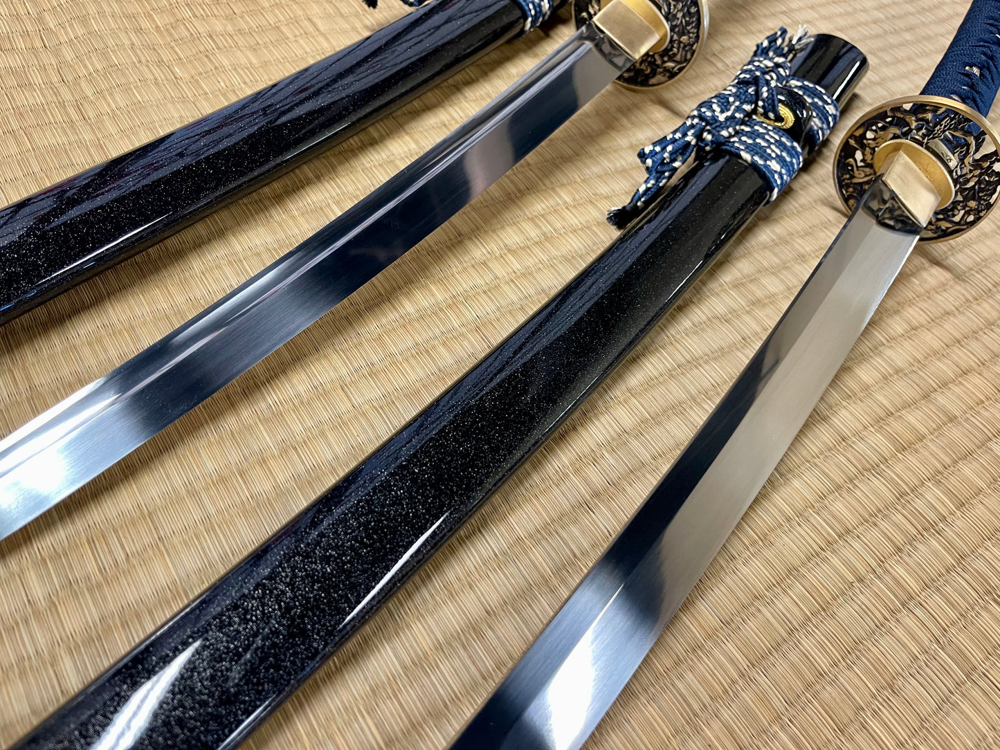 Daisho 2-Sword Set Blue Crane MN65