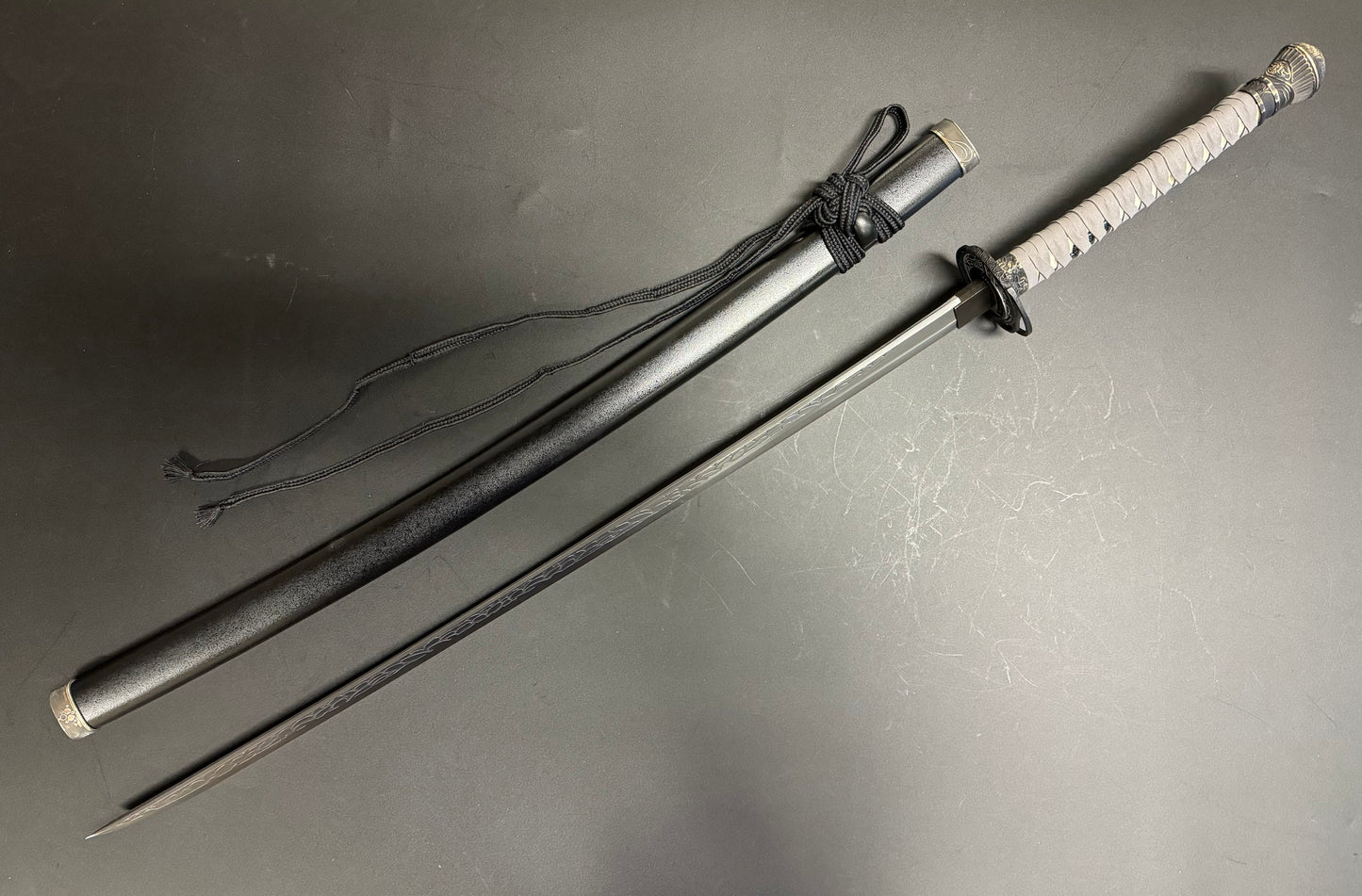 Phoenix Arms Elden Ring Moonveil Katana folded steel Clay Tempered