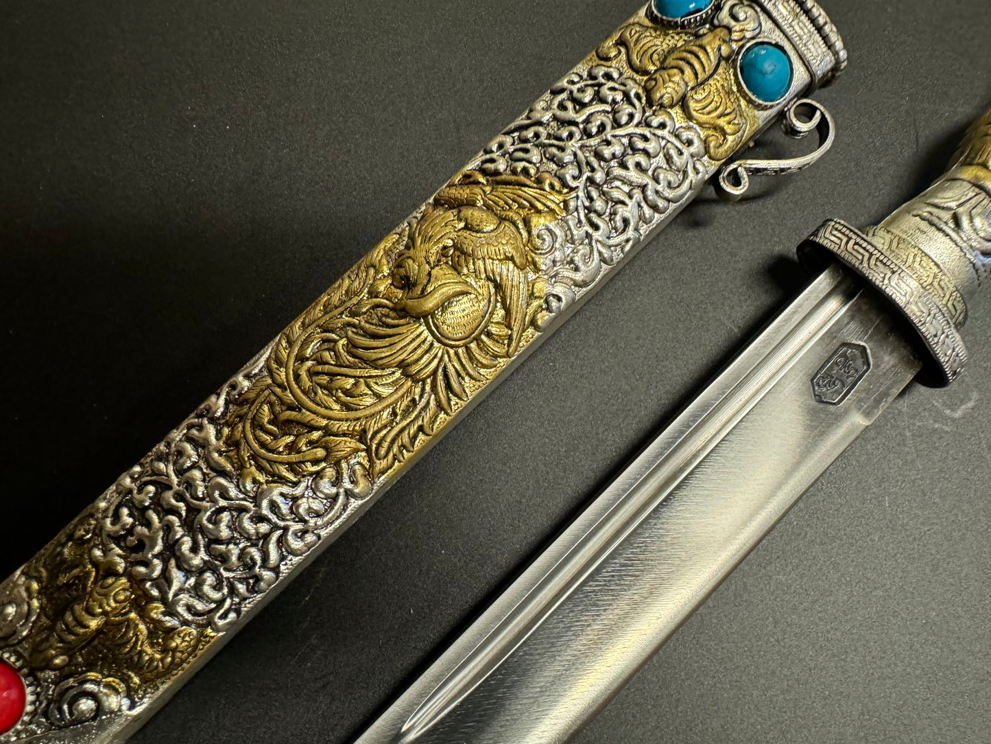 Tibetan Straight Ritual Dagger