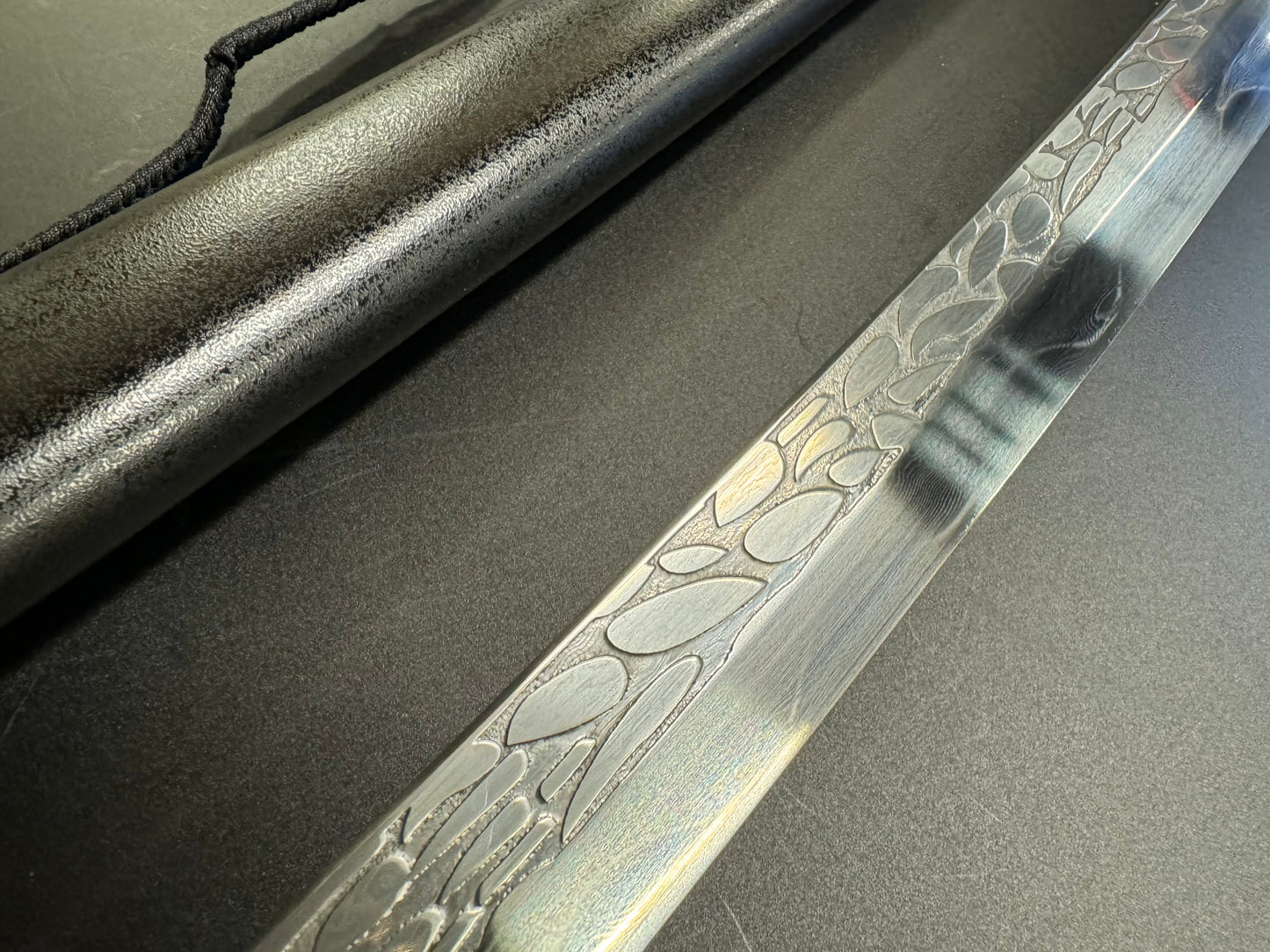 Phoenix Arms Elden Ring Moonveil Katana folded steel Clay Tempered