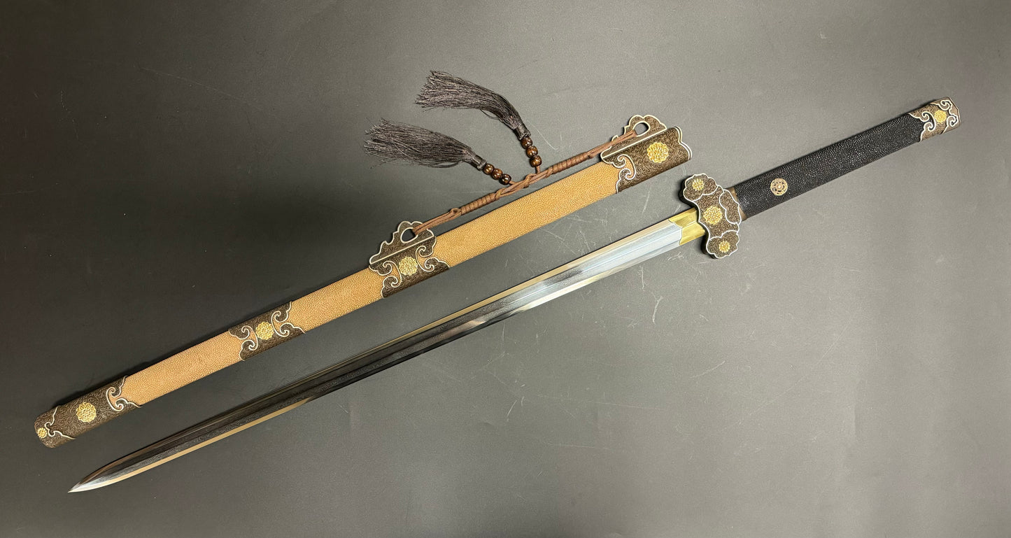 Phoenix Arms Jian - Tang Dynasty Clay-tempered Folded Steel