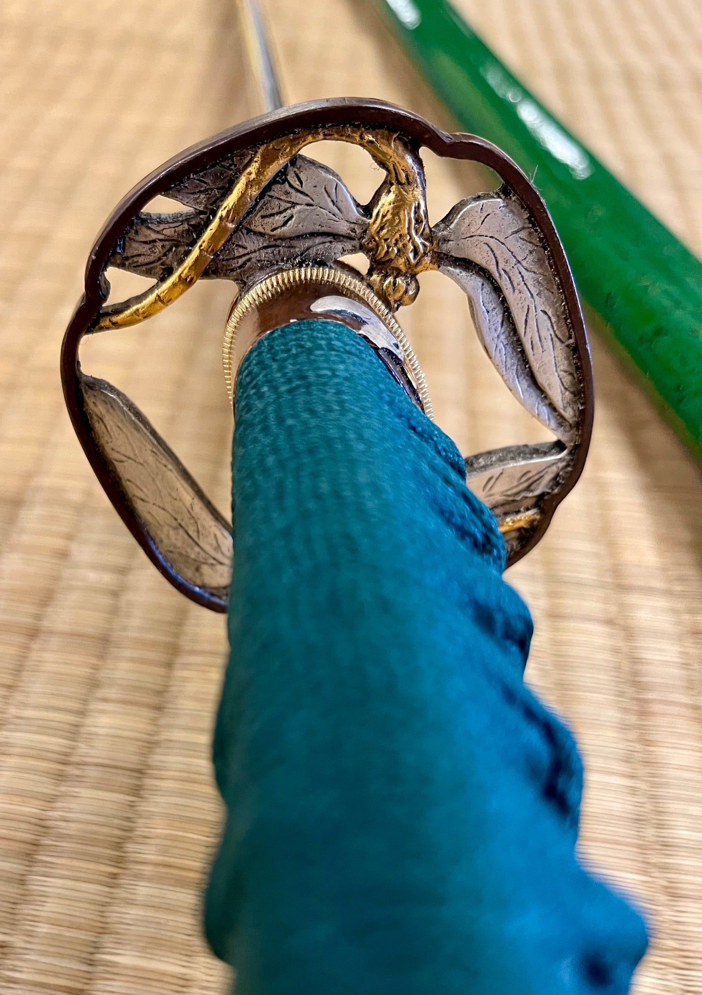 Moritaka Emerald Tonbo Katana - Forged T10