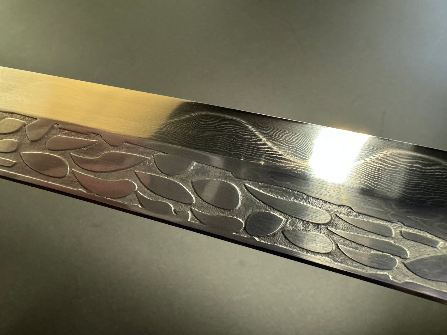 Phoenix Arms Elden Ring Moonveil Katana folded steel Clay Tempered