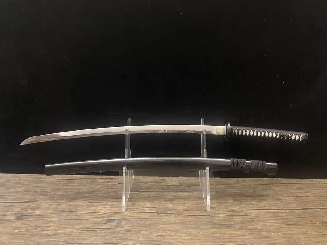 BLEMISHED Cloudhammer Katana - Iron Musashi - s5 low molybdenum Taiwan variant shock steel