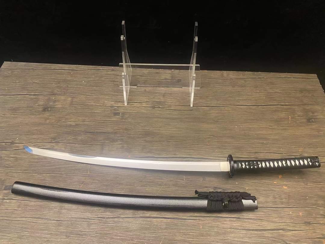 BLEMISHED Cloudhammer Katana - Iron Musashi - s5 low molybdenum Taiwan variant shock steel