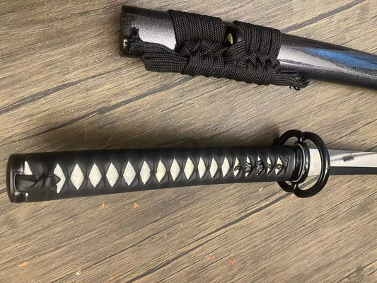 BLEMISHED Cloudhammer Katana - Iron Musashi - s5 low molybdenum Taiwan variant shock steel