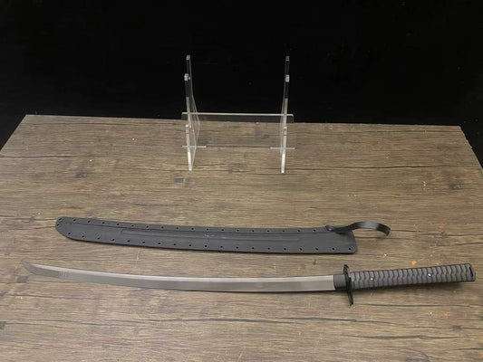 Cloudhammer Tactical Katana - Assab88 with black titanium coating