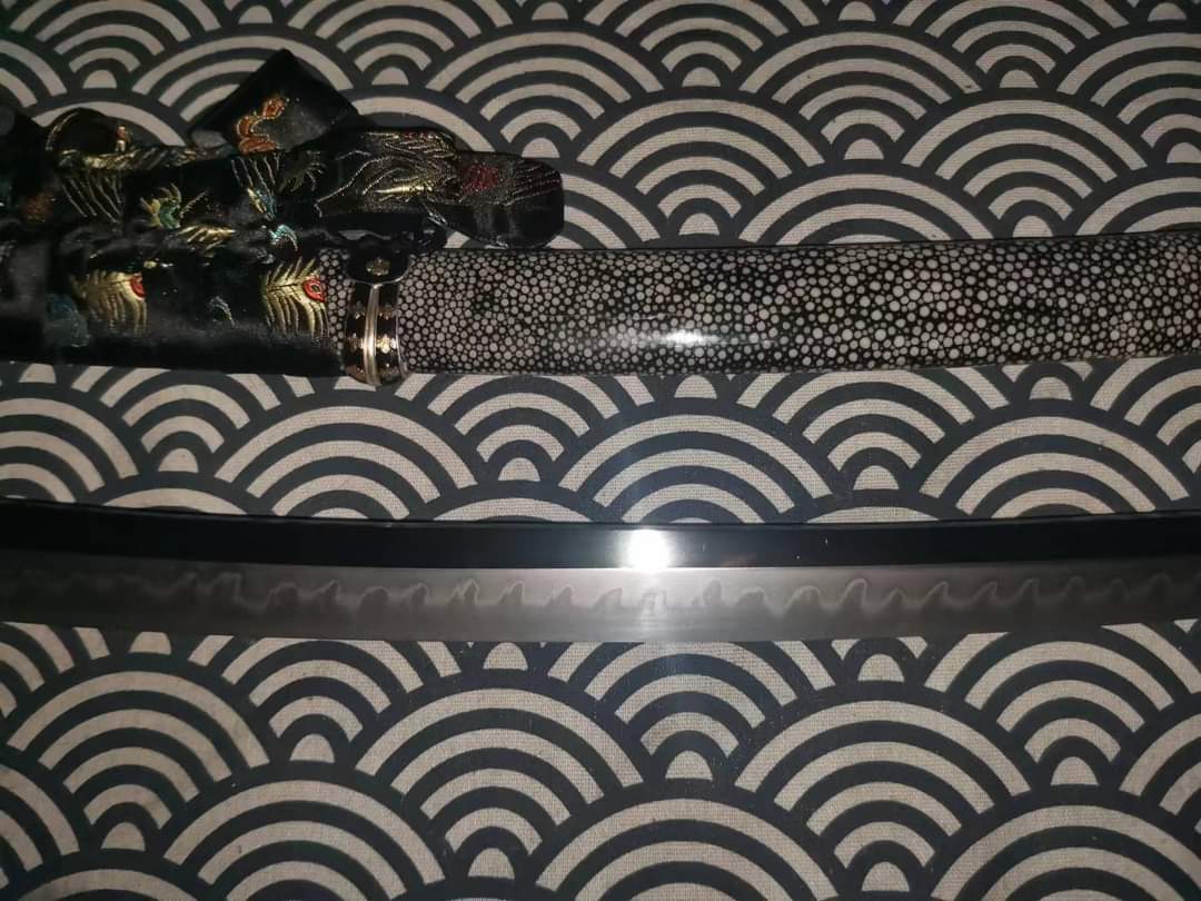 PRE-ORDER Cloudhammer Onimaru Kunitsuna Court Tachi - Sx105v Choji Hamon