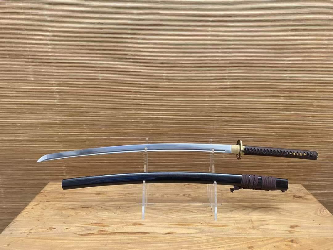 Cloudhammer Kinnoto Katana - Umber Dragon - s5 low molybdenum Taiwan variant shock steel