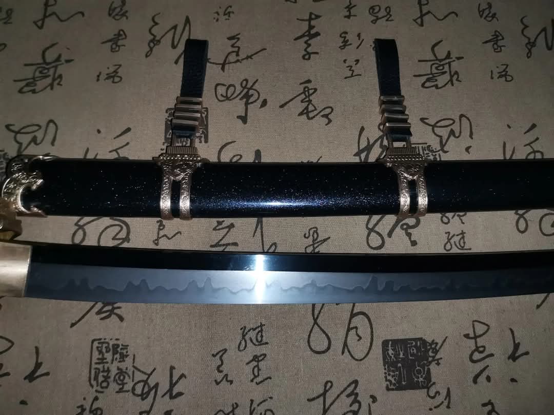 DINGED SAYA Cloudhammer Efu Tachi - 27.5" Nagasa - W2 Cable Steel
