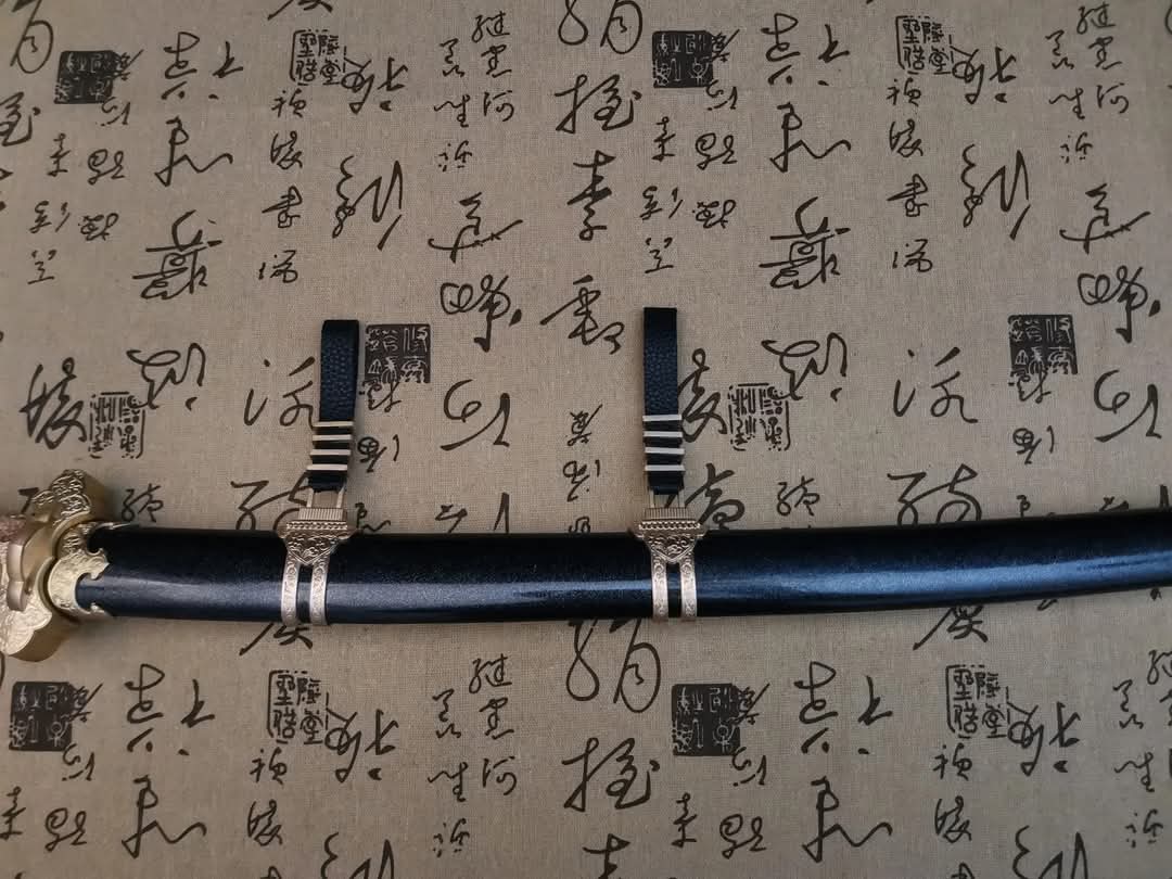DINGED SAYA Cloudhammer Efu Tachi - 27.5" Nagasa - W2 Cable Steel