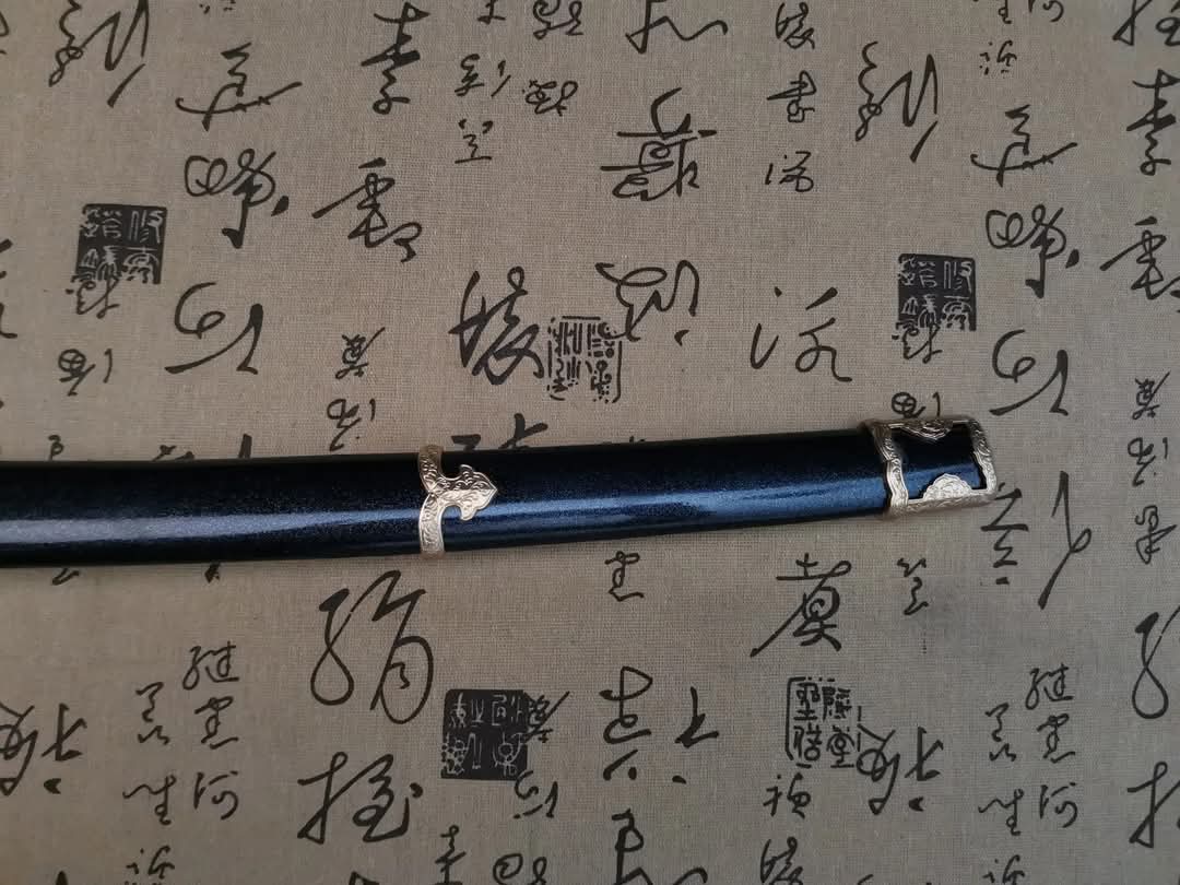 DINGED SAYA Cloudhammer Efu Tachi - 27.5" Nagasa - W2 Cable Steel