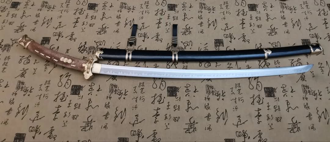 DINGED SAYA Cloudhammer Efu Tachi - 27.5" Nagasa - W2 Cable Steel