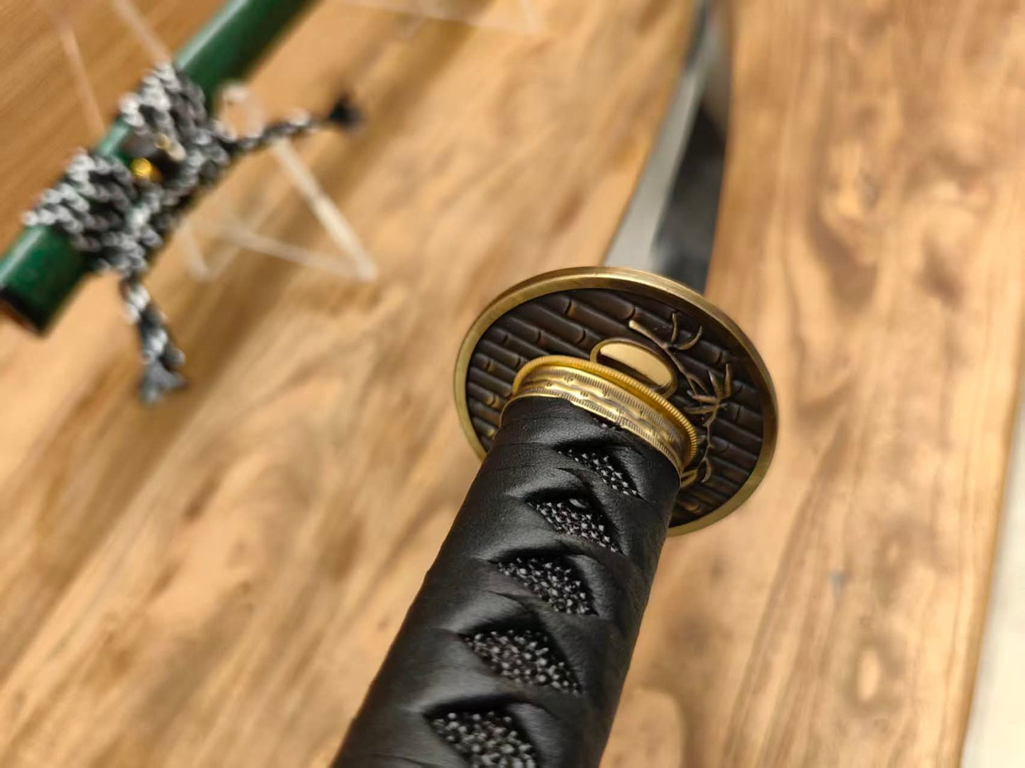 Cloudhammer Katana - Emerald Bamboo - 80crv2