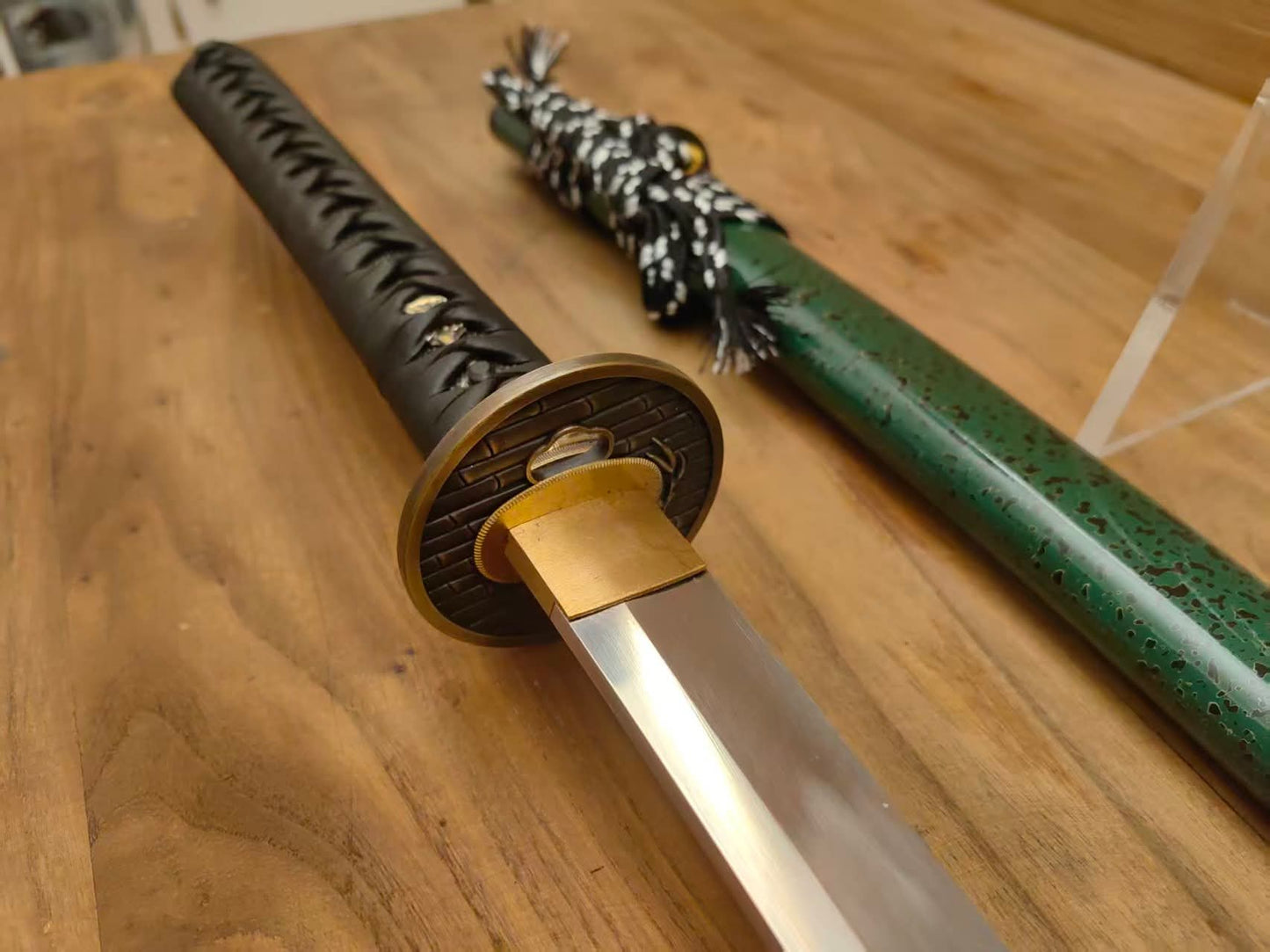 Cloudhammer Katana - Emerald Bamboo - 80crv2