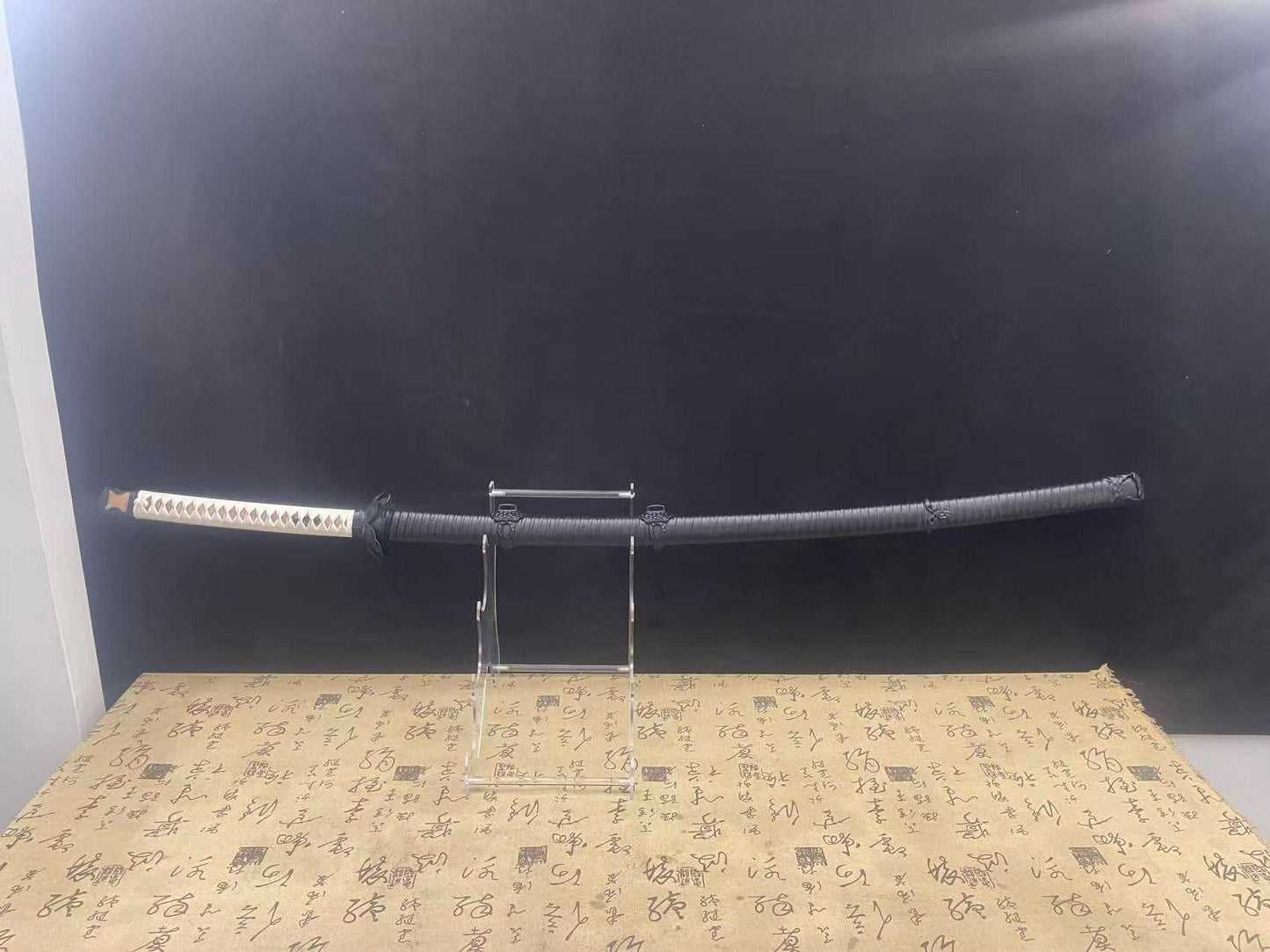 Cloudhammer Fushigiri Giant Double Edged Tachi - w2 cable Steel