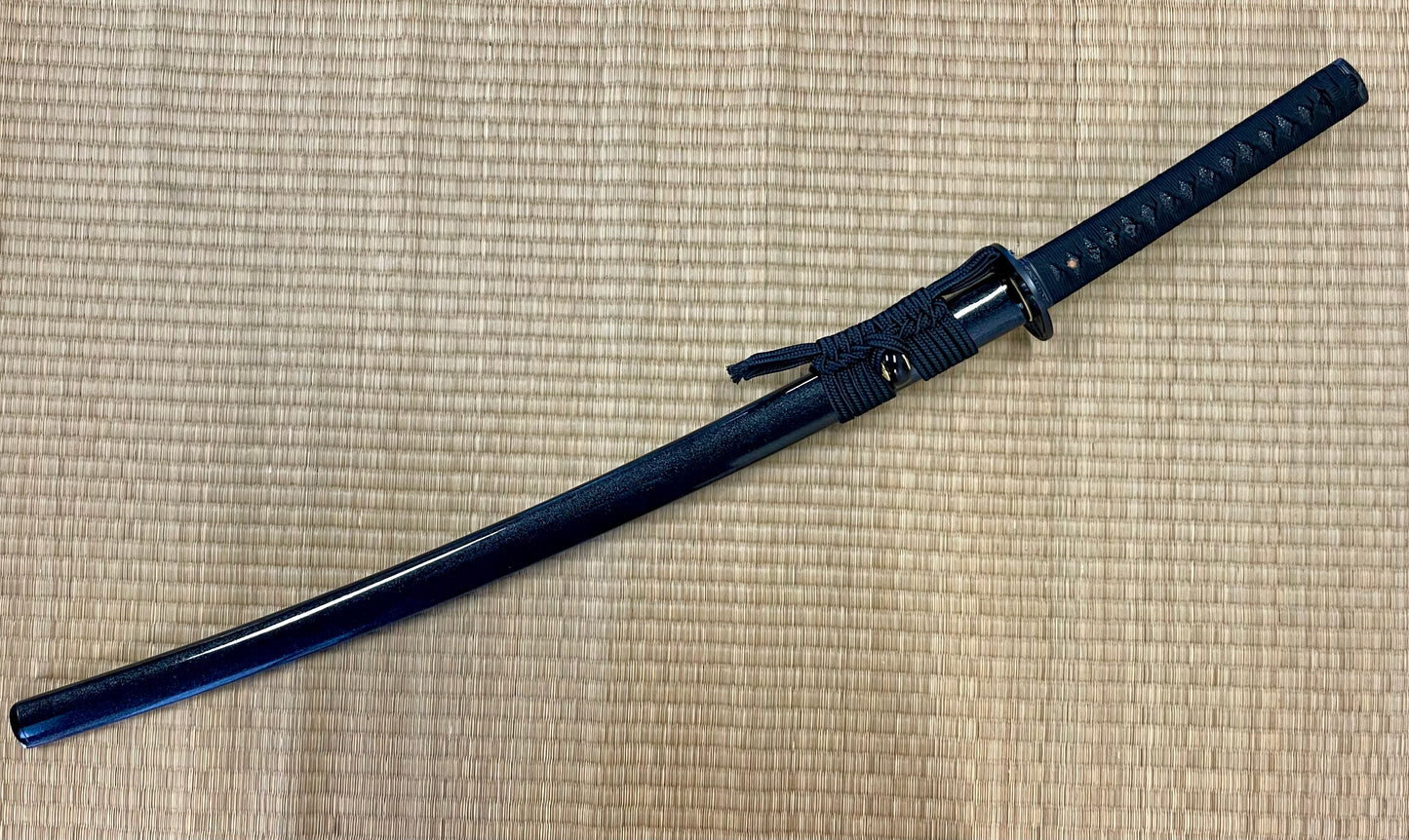 Moritaka Razor Carbon Cross Katana - T10 Clay-Tempered Hadori Polish