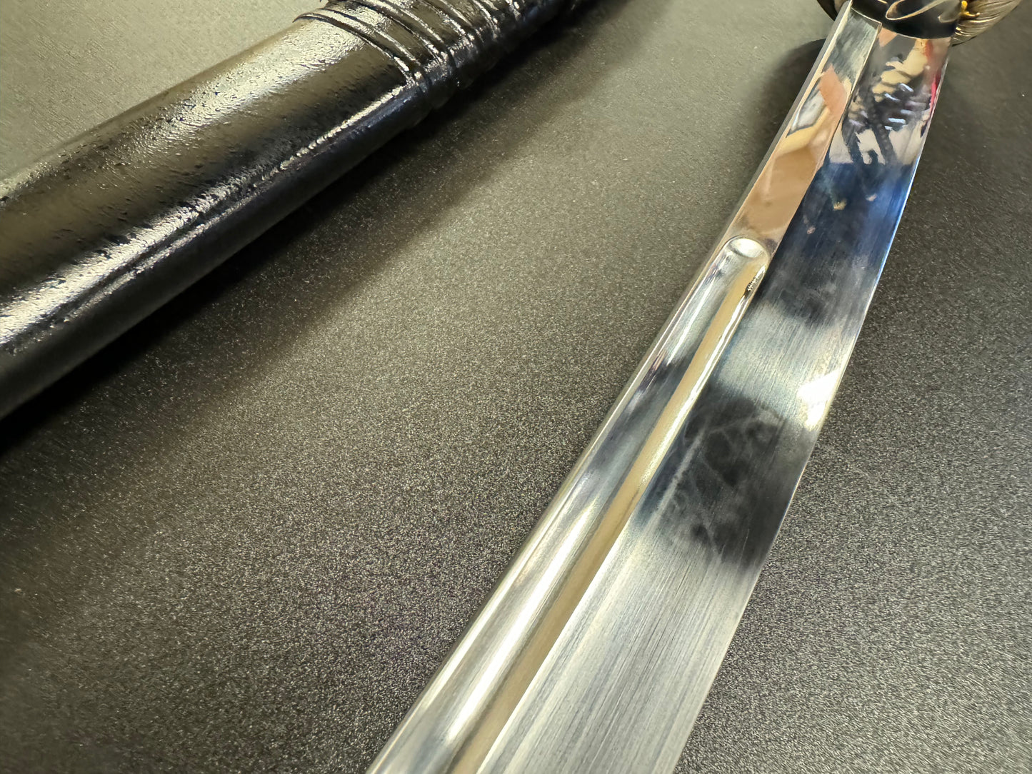 Legacy Blades Reaper O-Katana - Dark Oni - Choji Hamon, Koshizori 1095