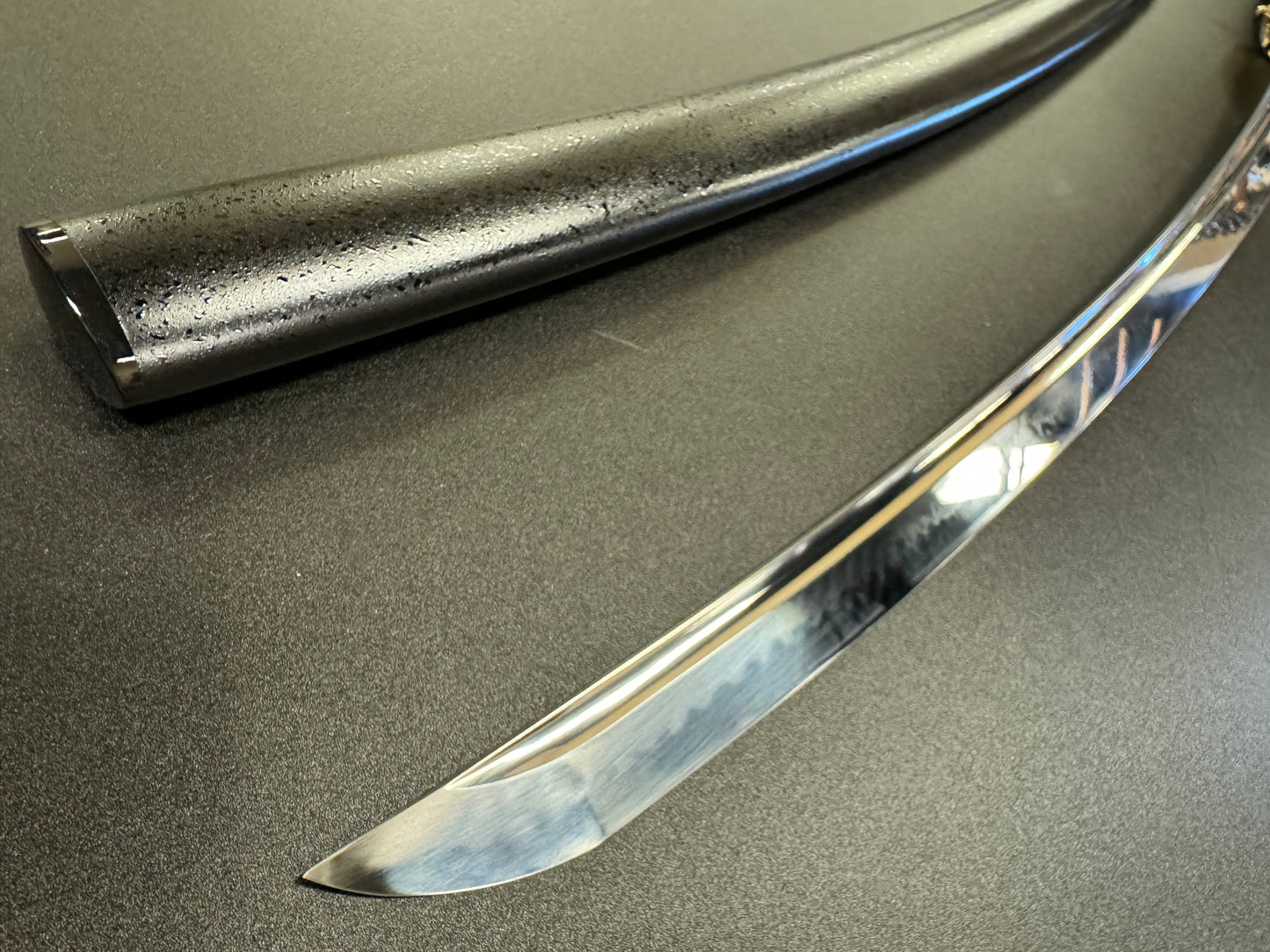 Legacy Blades Reaper O-Katana - Dark Oni - Choji Hamon, Koshizori 1095