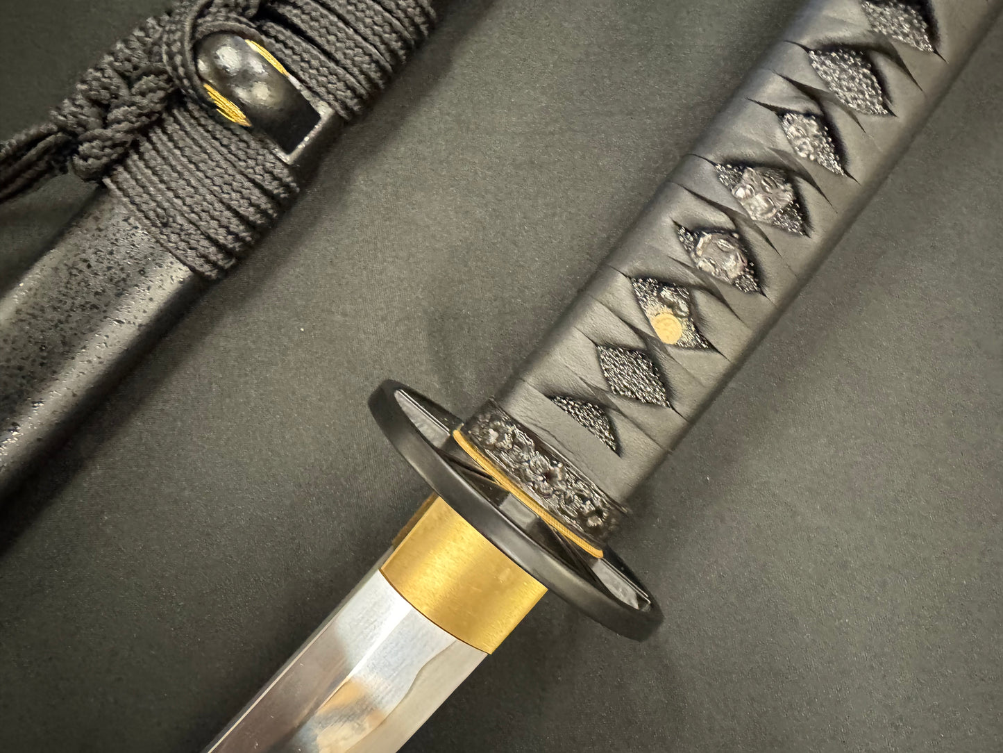 Dragonspring Katana - Rurouni Kenshin Hitokiri Battousai Udo Jin'e S7 Shock Steel