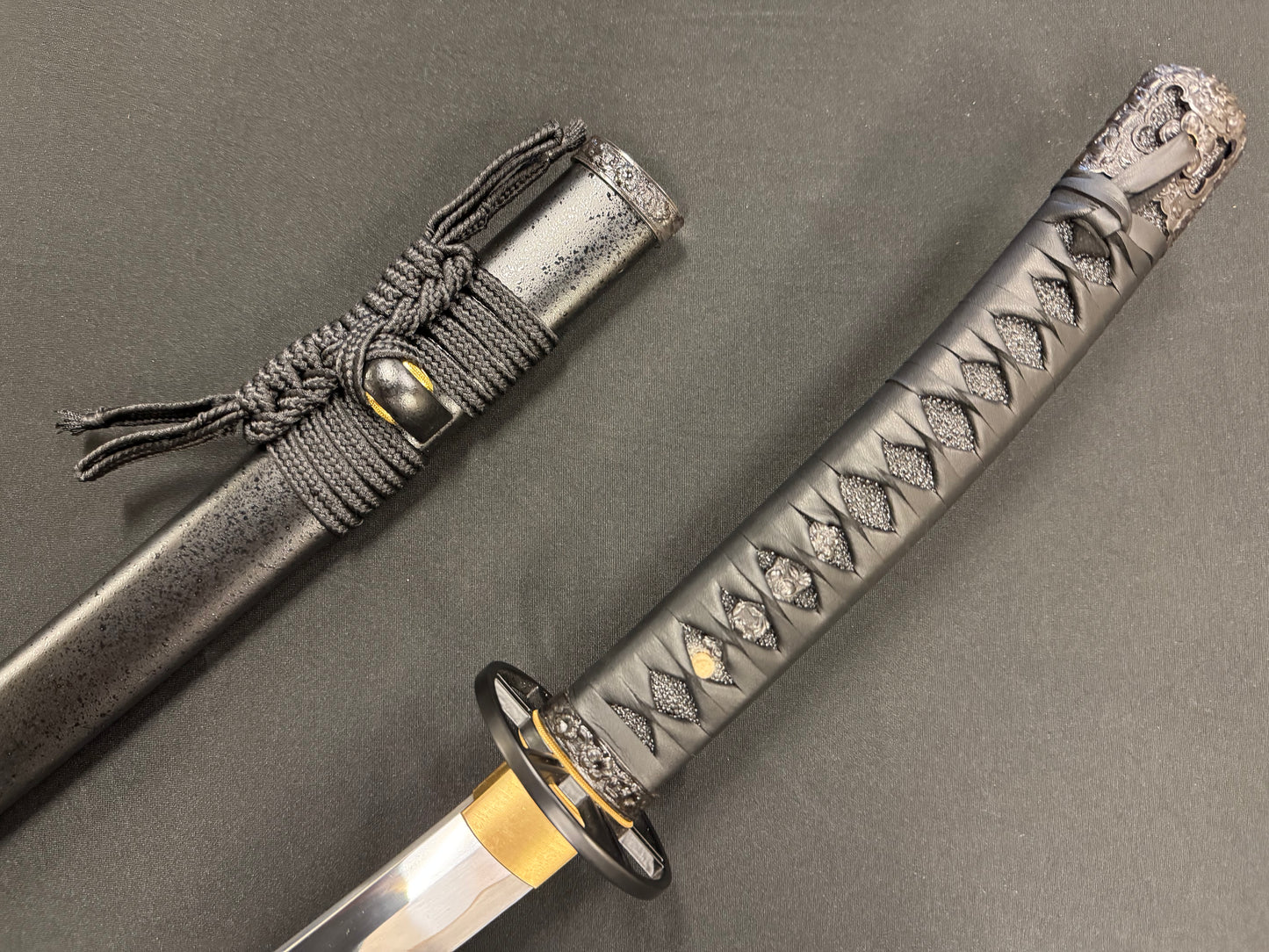 Dragonspring Katana - Rurouni Kenshin Hitokiri Battousai Udo Jin'e S7 Shock Steel