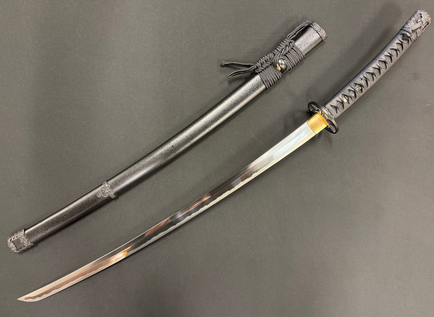 Dragonspring Katana - Rurouni Kenshin Hitokiri Battousai Udo Jin'e S7 Shock Steel