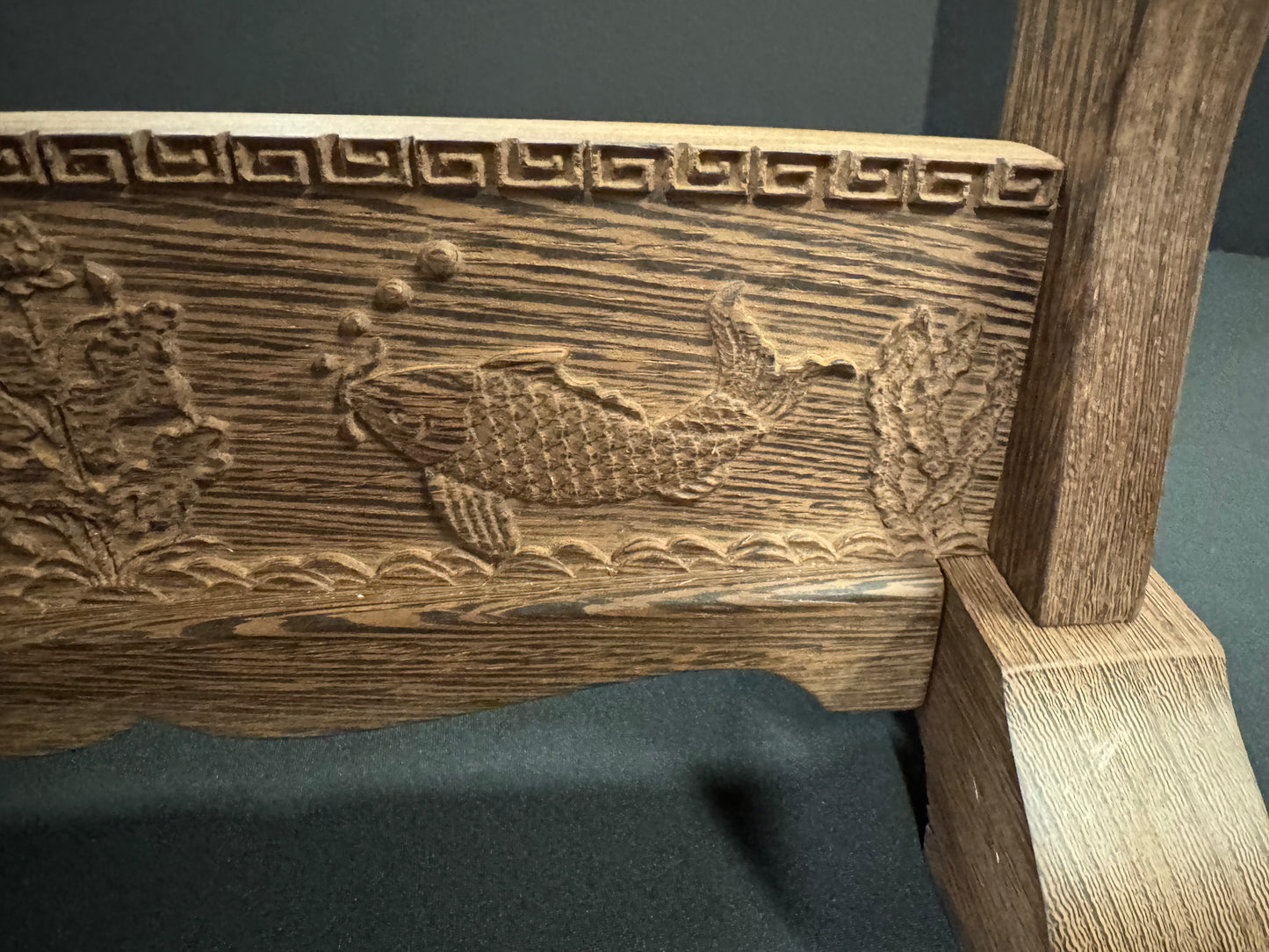 Phoenix Armory Premium Sword Stand - Dark Finish Carp Theme - Tier Options